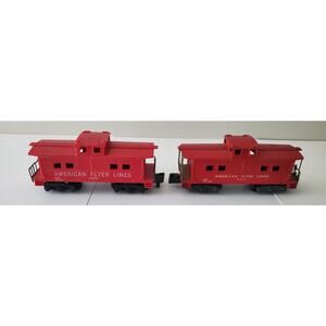 American Flyer Cabooses 904 and 24636 Lot